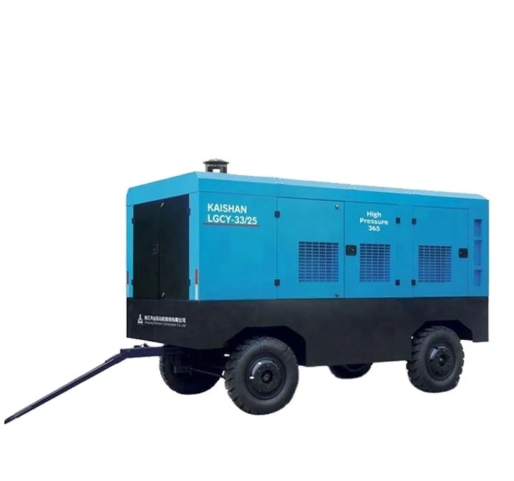 Rotary Screw Type Portable Diesel Air Equipment for Sale - Image 4