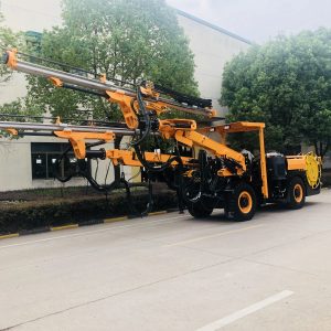 Kalshang KJ421 Double Boom Tunnel Jumbo Underground Tunnel Boring Drilling Rig Machine